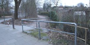 Weg zwischen Baerersstraße und Bremer Straße drei Monate dicht