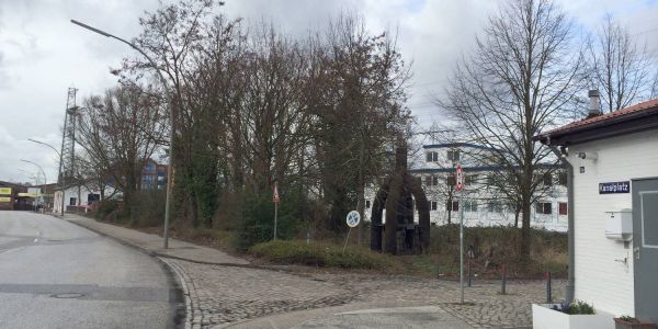 Kleines Wäldchen im Binnenhafen: Wilde Perle soll aufpoliert werden