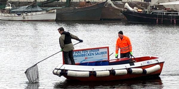 Harburg räumt auf: Im Binnenhafen wurde &quot;Klar Schiff!&quot; gemacht