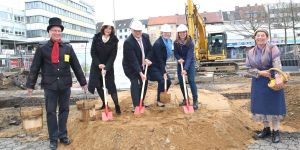 4-Mio-Euro-Projekt: Erster Spatenstich für Harburgs neuen Markt