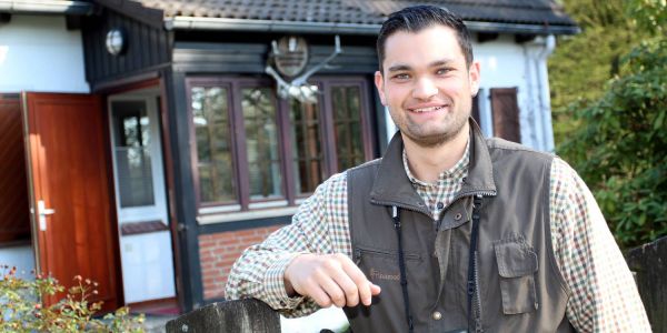 Wieder Leben im Forsthaus: Arne Schulz ist der neue Revierförster