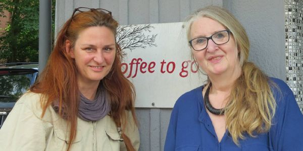 Ilona Hoffmann und Marion Göhring stellen im "Komm Du" aus