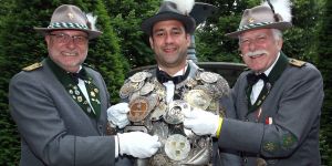 Junger Regent: Borhen Azzouz ist neuer König der Schützengilde