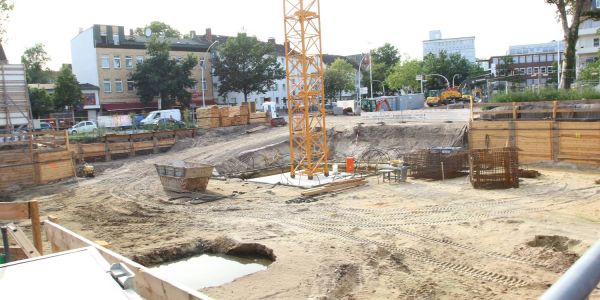 Geister-Baustelle Knoopstraße: Warum gibt's kaum Bautätigkeit?