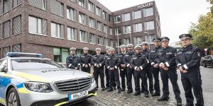 Ab sofort im Einsatz: Zehn neue "Sheriffs" sind in der Stadt
