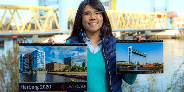 Jetzt erhältlich: Neuer Harburg Kalender von Lina Nguyen ist da