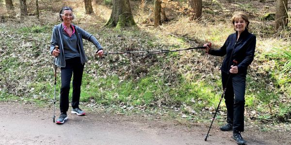Walkend durch die Corona-Zeit: Zwei Freundinnen und ihre Challenge