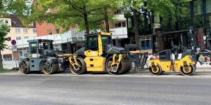 Sperrungen und Sackgassen: Neuer Asphalt für vier Straßen in Harburg