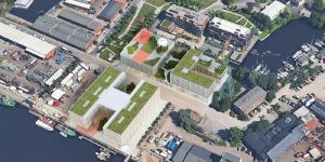 Lightywood-Projekt entsteht auf der Harburger Schlossinsel