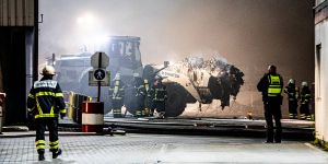 Stundenlanger Feuerwehreinsatz an der Hörstener Straße