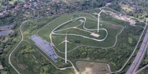 Stadtreinigung präsentiert E-Mobile auf dem Energieberg