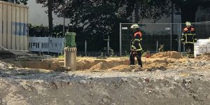 Angebohrte Gasleitung legt den Harburger Ring für Stunden lahm