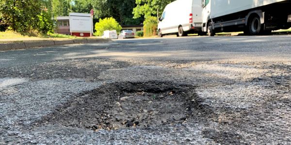 Neuer Asphalt für den Beutnerring: Eine Woche mit Behinderungen