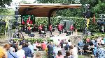 Gospeltrain bei Sommer im Park