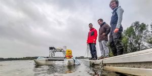Mehr als Sport: Wissenschaftler führen Experimente am Neuländer See durch