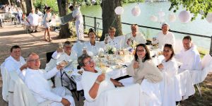 Neuer Name fürs Picknick am See: „Black &amp; White Dinner“ an der Außenmühle
