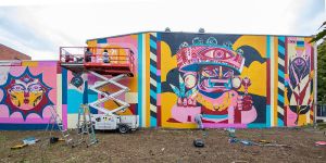 Walls Can Dance: Vier neue Murals bereichern Streetart in Harburg