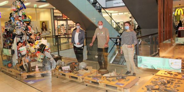 Weniger Müll-Mehr Wert: Neue Ausstellung in den Harburg Arcaden