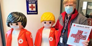 Harburger DRK: Lothar Bergmann bleibt ehrenamtlicher Präsident