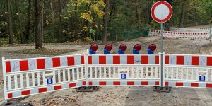 Wasserrohrbruch Am Frankenberg: Straße bis Dienstagabend gesperrt