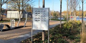 Training mit Ausblick: Neue Bewegungsinsel auf der Schloßinsel