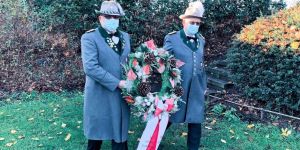 Volkstrauertag: Kranzniederlegung der Harburger Schützengilde