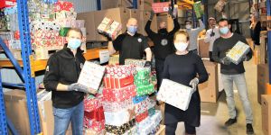 Round Table 28 schickt 10.020 Weihnachtspäckchen auf die Reise