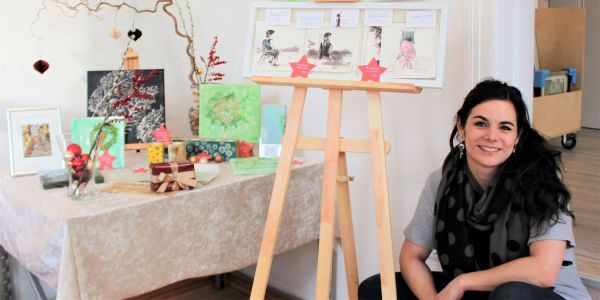 Kunstvolle Weihnacht: Kunstleihe unterstützt Künstler aus Harburg