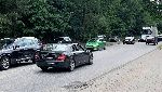 Fast immer stark befahren: Die Bremer Straße.