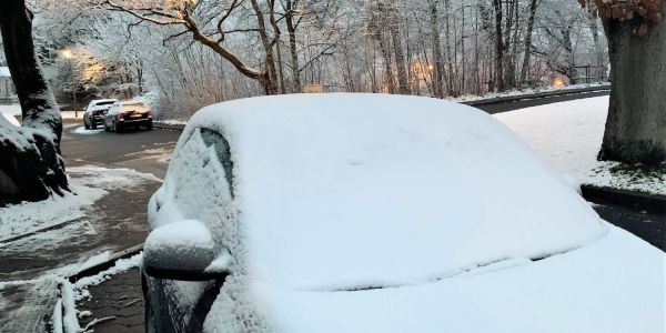 Plötzlich Winter: Über Nacht wurde Harburg zum „Winter-Wunderland“
