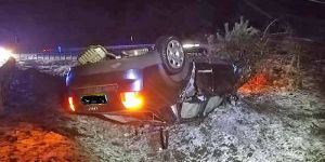 Landkreis: Schnee und glatte Straßen sorgten für erste Unfälle