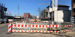 Vier Meter breit und 2 Richtungen: Hier entsteht ein Stück „Fahrrad-Autobahn“