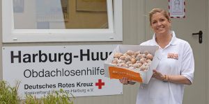 Kleines Dankeschön: Viele Quarkbällchen für Corona-Helfer