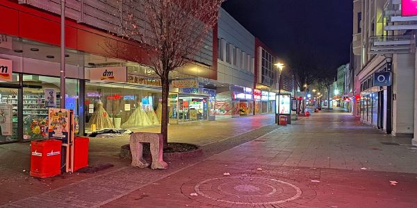 Harburgs erste Nacht mit Ausgangssperre - und keiner ging hin