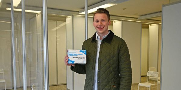 Erst Sarglager und Drogenplantage - ab morgen Testzentrum