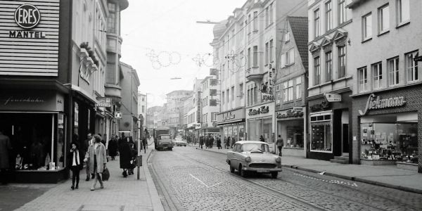 Lüneburger Straße: Ausstellung zeigt die Einkaufsstraße im Wandel der Zeit