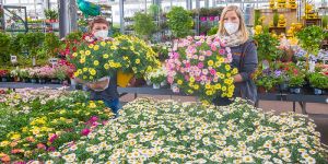 &quot;Auf die Beete, fertig, los&quot; heißt es im OBI-Gartencenter in Harburg