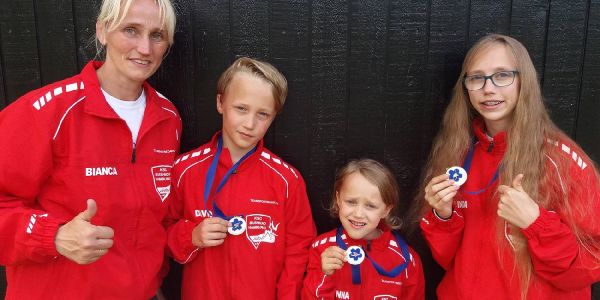 Harburger Geschwister-Trio holte Judo-Medaillen in Dänemark