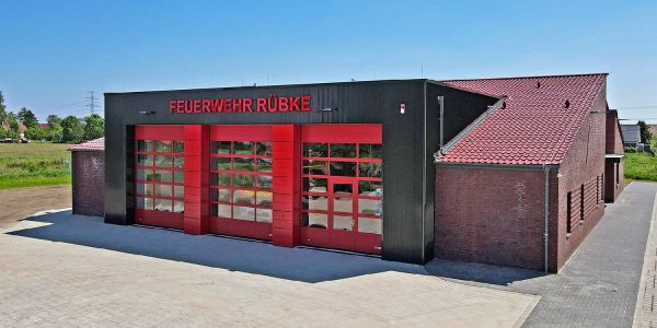 Feuerwehr Rübke hat ein neues Feuerwehrhaus