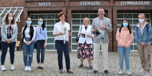 Bessere Luft im Unterricht: Aerosol-Ampel von HARBURG 21 für das NSG