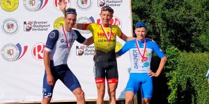 Philipp Plambeck vom HRG Racing Team Landesmeister der Elite