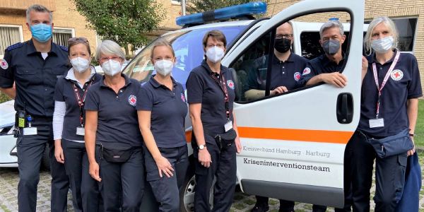 Mit zehn Einsatzkräften vor Ort: DRK-Harburg hilft im Hochwassergebiet