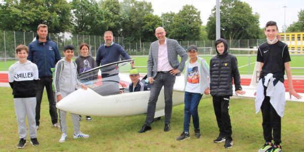 Segelfliegen im Unterricht: Abheben an der Elisabeth-Lange-Schule 