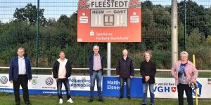 Sportzentrum Seevetal: Neue Spielstandanzeige mit Solarenergie
