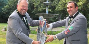 Frank Stadtler schoss den Vogel ab: Die Schützengilde hat einen Vize-König 