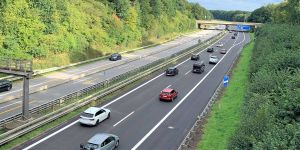 Neuer Asphalt für die A7: Richtung Süden wieder freie Fahrt