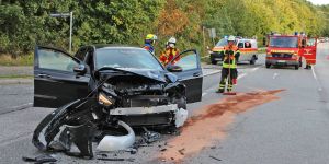 Drei Verletzte bei Verkehrsunfall in Beckedorf