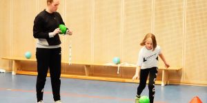 Handball-Luchse zu Gast an der STS: Training mit den Bundesliga-Stars