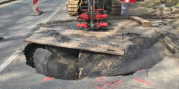 Straße eingebrochen: Nächste böse Überraschung am Ehestorfer Heuweg