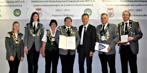 Sportplakette des Bundespräsidenten: Senatsbesuch beim SV Rönneburg